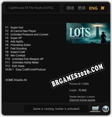 Lighthouse Of The Souls (LOTS) Trainer +13 by FLiNG [Última versão]