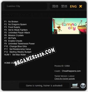 Lumino City Trainer - 13 funções [Download Gratuito]