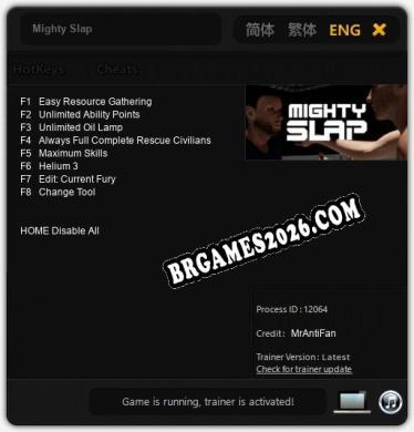 Mighty Slap - Cheat Trainer +8 [Edição MrAntiFan]