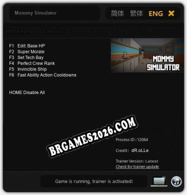 Mommy Simulator Trainer - 6 funções [Download Gratuito]