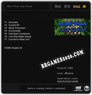 More Than Just Chess - Cheat Trainer +7 [Edição dR.oLLe]