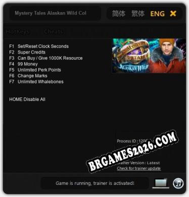 Trainer Mystery Tales Alaskan Wild Collectors Edition [PC] - 7 funções ativas