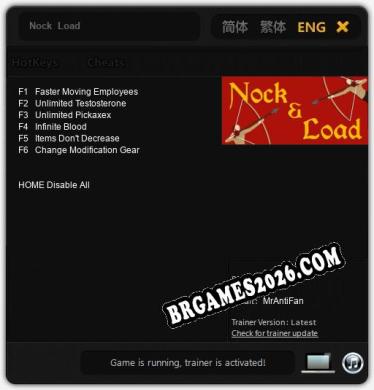Cheats Nock  Load - Trainer v2.3 por MrAntiFan