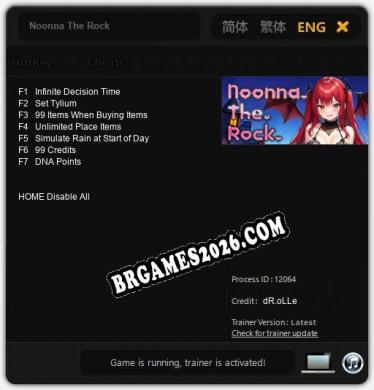 Noonna The Rock Trainer - 7 funções [Download Gratuito]