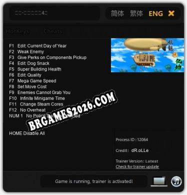 祛魅·化始（祛魅4）: Trainer Completo (v2.0.69)