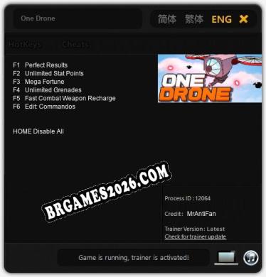 One Drone - Cheat Trainer +6 [Edição MrAntiFan]