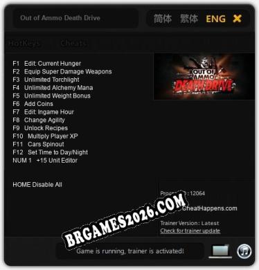 Out of Ammo Death Drive Trainer +13 by CheatHappens.com [Última versão]