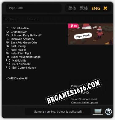 Pipo Park - Cheat Trainer +12 [Edição FLiNG]