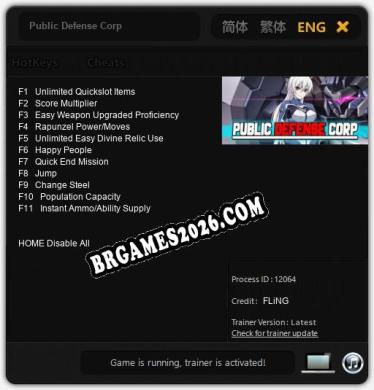 Public Defense Corp Trainer - 11 funções [Download Gratuito]