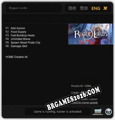 Rogue Lords: Cheats, Trainer +6 [dR.oLLe]