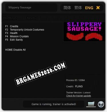 Slippery Sausage: Trainer +5 [v1.1]