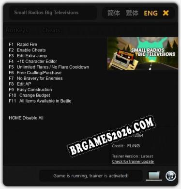 Small Radios Big Televisions Trainer +11 by FLiNG [Última versão]