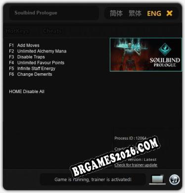 Soulbind Prologue: Trainer Completo (v1.0.26)
