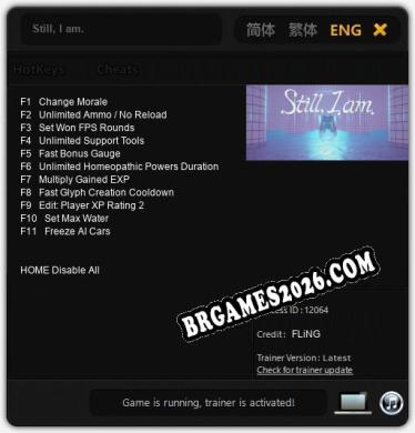 Still, I am.: Trainer +11 [v1.4]