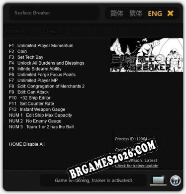 Surface Breaker - Cheat Trainer +15 [Edição dR.oLLe]