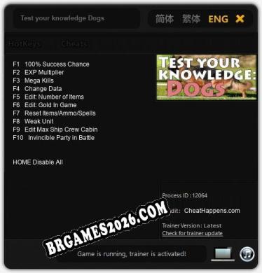 Test your knowledge Dogs: Trainer +10 [v1.2]