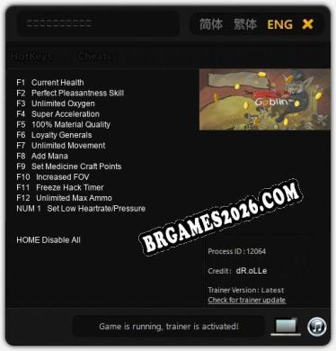 Cheats e trainer 哥布林的资本主义世界/The Capitalist World Of Goblin +13 [Verificado funcionando]