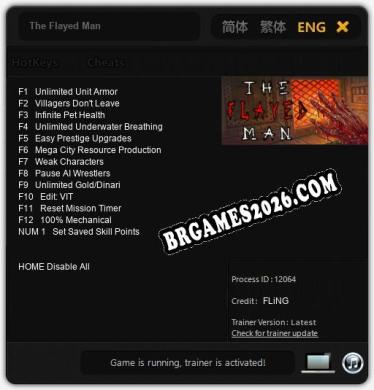 The Flayed Man: Trainer +13 [v1.7]
