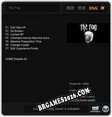 The Fog: Trainer Gratuito (+7 cheats)