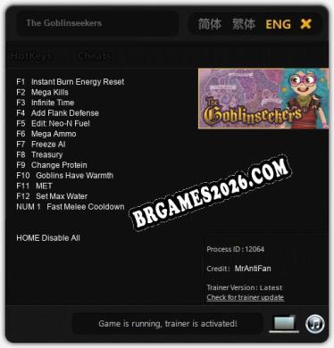 The Goblinseekers: Trainer +13 [v1.1]