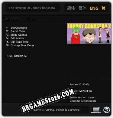 The Revenge of Johnny Bonasera Episode 2 Trainer +6 by MrAntiFan [Última versão]