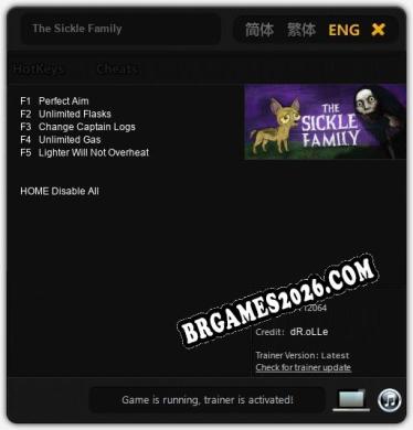 The Sickle Family: Cheats, Trainer +5 [dR.oLLe]