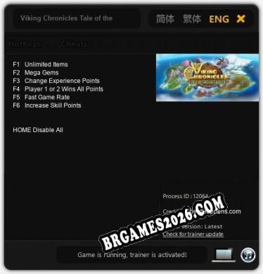 Viking Chronicles Tale of the lost Queen Trainer - 6 funções [Download Gratuito]