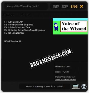 Voice of the Wizard by Brett Farkas Trainer - 5 funções [Download Gratuito]