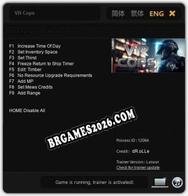VR Cops Trainer - 9 funções [Download Gratuito]