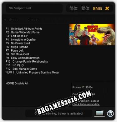 VR Sniper Hunt Trainer - 13 funções [Download Gratuito]