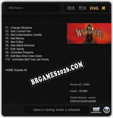Witchaven: Cheats, Trainer +10 [FLiNG]